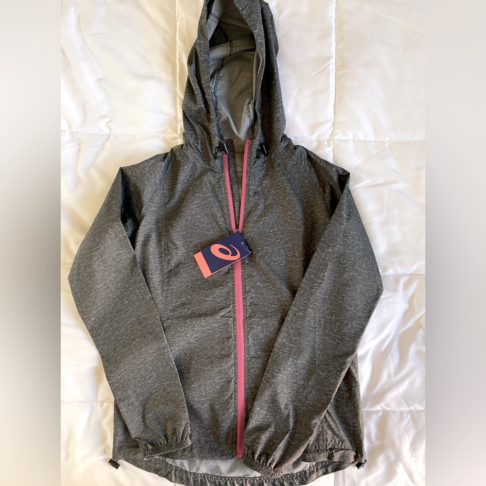 ASICS Women’s Packable Windbreaker Jacket Size Medium NWT